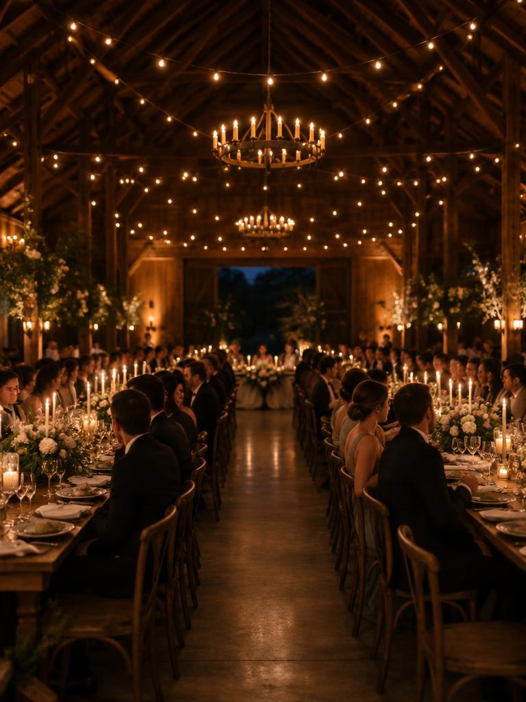 Dîner aux chandelles